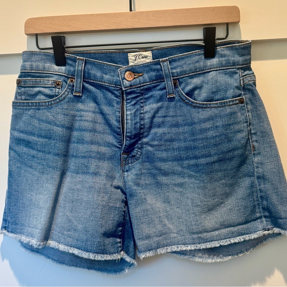 J. Crew Women’s Jean Cut Off Shorts with Frayed Hem